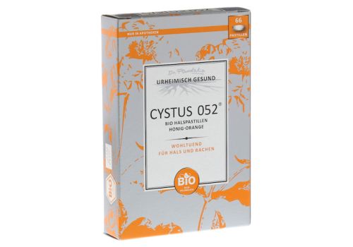 Cystus 052 Bio Halspastillen Honig Orange – PZN 03641981 (PZN 03641981)