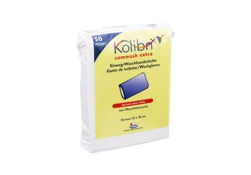 KOLIBRI comwash extra Waschhandschuh unfol.16x24cm – PZN 01869881 (PZN 01869881)