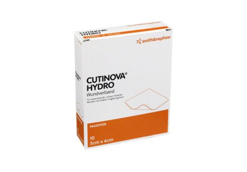 CUTINOVA Hydro 5x6 cm haftende Wundauflage – PZN 00293491 (PZN 00293491)