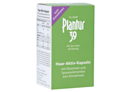 Plantur 39 Haar Aktiv Kapseln – PZN 07117372 (PZN 07117372)
