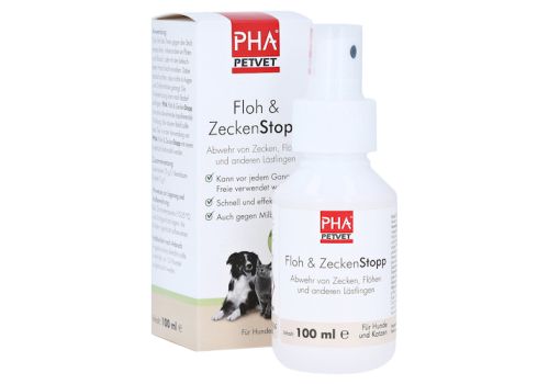 PHA Floh & ZeckenStopp Pumpspray f.Hunde/Katzen – PZN 15782221 (PZN 15782221)