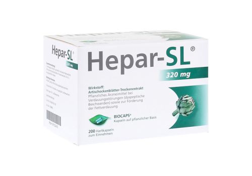 HEPAR-SL 320 mg Hartkapseln – PZN 09530455 (PZN 09530455)