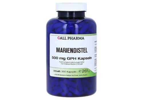 MARIENDISTEL 500 mg GPH Kapseln – PZN 05530317 (PZN 05530317)