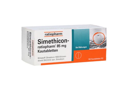 Simethicon-ratiopharm 85mg – PZN 01364804 (PZN 01364804)