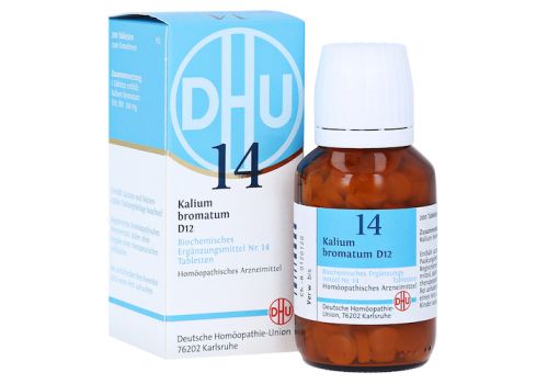 BIOCHEMIE DHU 14 Kalium bromatum D 12 Tabletten – PZN 02581136 (PZN 02581136)
