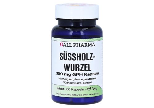 SÜSSHOLZWURZEL 350 mg GPH Kapseln – PZN 05530501 (PZN 05530501)
