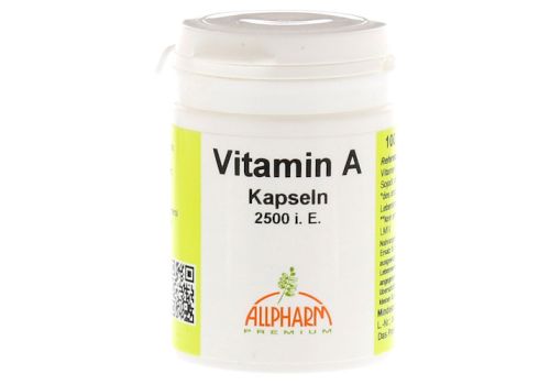 VITAMIN A KAPSELN – PZN 03561957 (PZN 03561957)