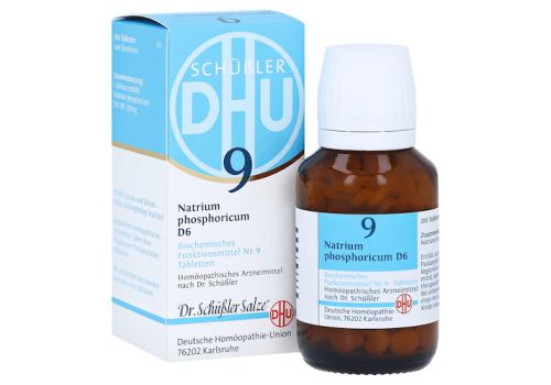 BIOCHEMIE DHU 9 Natrium phosphoricum D 6 Tabletten – PZN 02580823 (PZN 02580823)