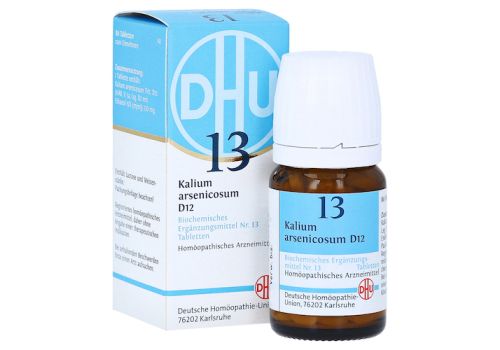 BIOCHEMIE DHU 13 Kalium arsenicosum D 12 Tabletten – PZN 00274950 (PZN 00274950)