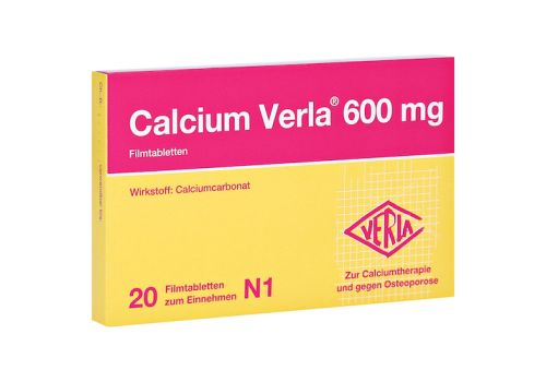 Calcium Verla 600mg – PZN 01397838 (PZN 01397838)