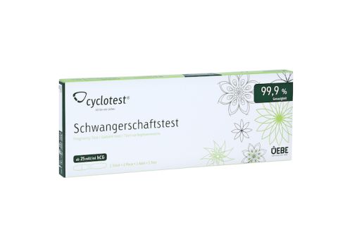 CYCLOTEST Schwangerschaftstest 25 mlU/ml Urin – PZN 13513020 (PZN 13513020)