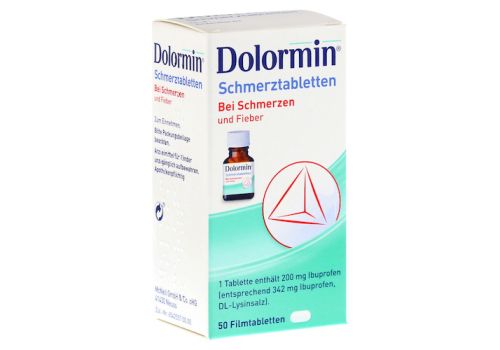 Dolormin Schmerztabletten – PZN 00624255 (PZN 00624255)