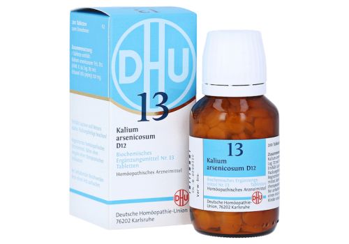 BIOCHEMIE DHU 13 Kalium arsenicosum D 12 Tabletten – PZN 02581099 (PZN 02581099)