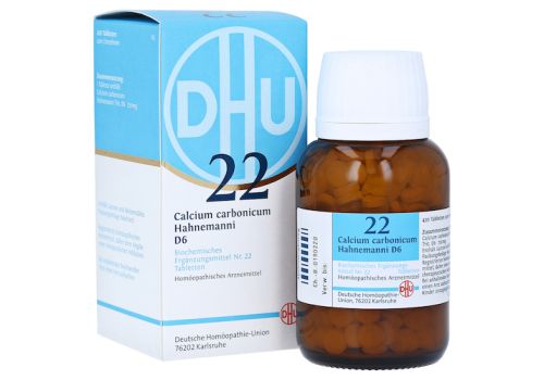 BIOCHEMIE DHU 22 Calcium carbonicum D 6 Tabletten – PZN 06584539 (PZN 06584539)