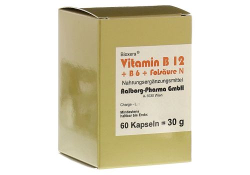 Vitamin B12 + B6 + Folsäure Komplex N Kapseln – PZN 00093071 (PZN 00093071)
