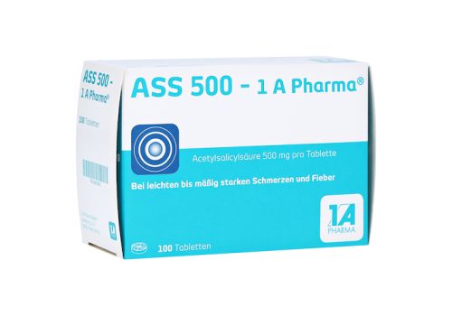 ASS 500-1A Pharma – PZN 08612435 (PZN 08612435)