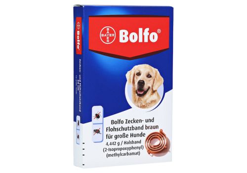 BOLFO Flohschutzband braun f.große Hunde – PZN 02756280 (PZN 02756280)