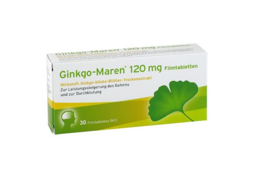 Ginkgo-Maren 120mg – PZN 09206631 (PZN 09206631)