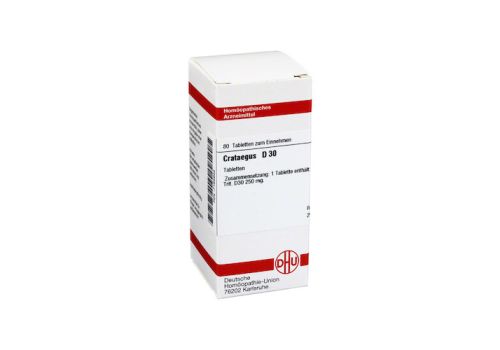 CRATAEGUS D 30 Tabletten – PZN 07165945 (PZN 07165945)