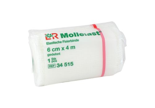 Mollelast Binden 6 cmx4 m weiß – PZN 04781483 (PZN 04781483)