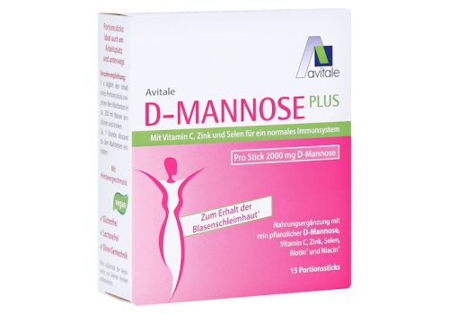 Avitale D-Mannose Plus 2000 mg Sticks – PZN 15211369 (PZN 15211369)