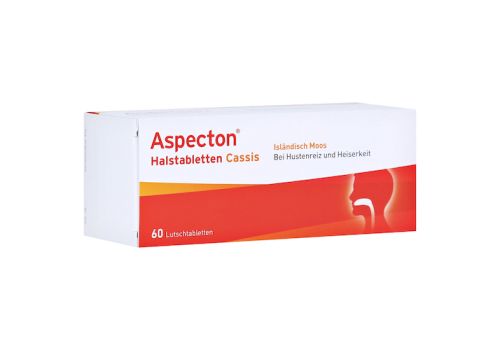 Aspecton Halstabletten Cassis Lutschtabletten – PZN 07020572 (PZN 07020572)