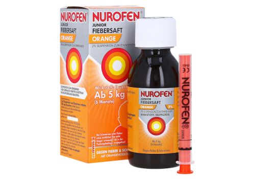 Nurofen Junior Fiebersaft Orange 2% – PZN 06789425 (PZN 06789425)