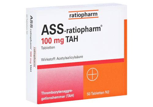 ASS-ratiopharm 100mg TAH – PZN 01343676 (PZN 01343676)