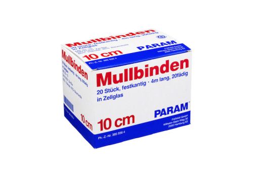 MULLBINDEN 10 cm m.Cellophan – PZN 03855564 (PZN 03855564)