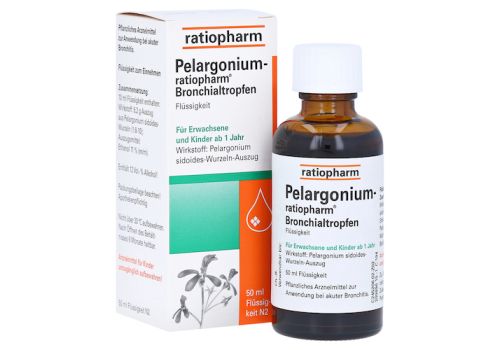 Pelargonium-ratiopharm Bronchialtropfen – PZN 10128296 (PZN 10128296)