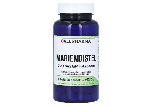Mariendistel 500 mg GPH Kapseln – PZN 05530292 (PZN 05530292)
