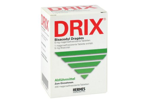 Drix Bisacodyl-Dragees – PZN 01223860 (PZN 01223860)