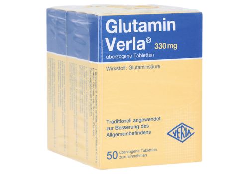 GLUTAMIN VERLA überzogene Tabletten – PZN 00426006 (PZN 00426006)