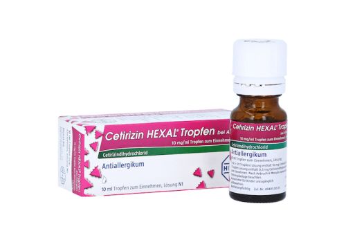 Cetirizin HEXAL bei Allergien 10mg/ml – PZN 02579607 (PZN 02579607)