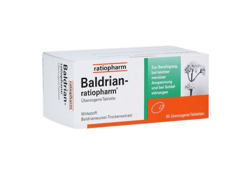 BALDRIAN-RATIOPHARM überzogene Tabletten – PZN 07052750 (PZN 07052750)