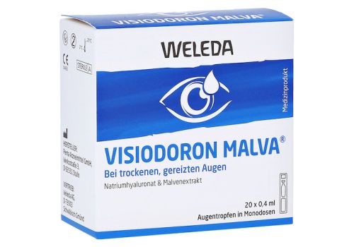 Visiodoron Malva Augentropfen in Einzeldosispipetten – PZN 08864740 (PZN 08864740)