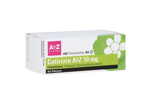Cetirizin AbZ 10mg – PZN 06716159 (PZN 06716159)