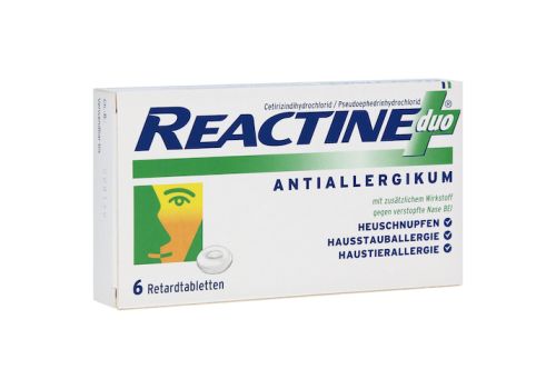 Reactine duo – PZN 07387580 (PZN 07387580)