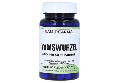 YAMSWURZEL 500 mg GPH Kapseln – PZN 03378294 (PZN 03378294)