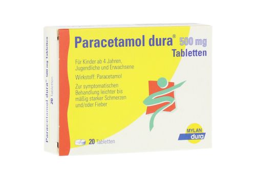 Paracetamol dura 500mg – PZN 06714539 (PZN 06714539)