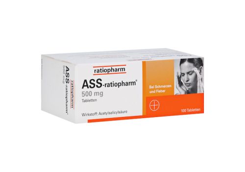 ASS-ratiopharm 500mg – PZN 03416422 (PZN 03416422)
