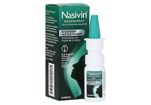 Nasivin Nasenspray o.Konserv. Erwachsene und Schulkinder – PZN 13246062 (PZN 13246062)