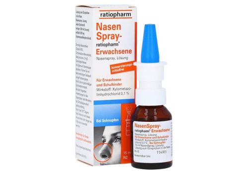 NasenSpray-ratiopharm Erwachsene – PZN 00999848 (PZN 00999848)