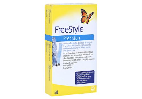 Freestyle Precision Blutzucker Teststreifen ohne Codieren – PZN 06905334 (PZN 06905334)