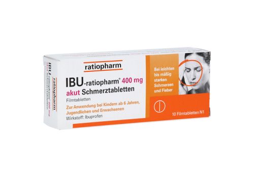 IBU-ratiopharm 400 akut Schmerztabletten – PZN 00266011 (PZN 00266011)
