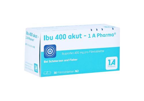 Ibu 400 akut-1A Pharma – PZN 07754334 (PZN 07754334)