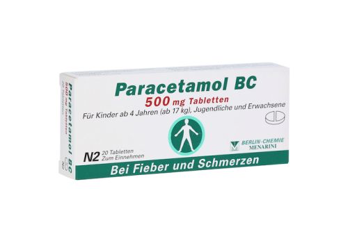 Paracetamol BC 500mg – PZN 04088380 (PZN 04088380)