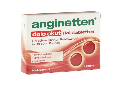 ANGINETTEN dolo akut Halstabletten – PZN 08628092 (PZN 08628092)