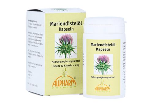 Mariendistel ÖL 500 mg Kapseln – PZN 06430316 (PZN 06430316)