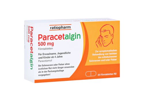 Paracetalgin 500mg – PZN 16730456 (PZN 16730456)